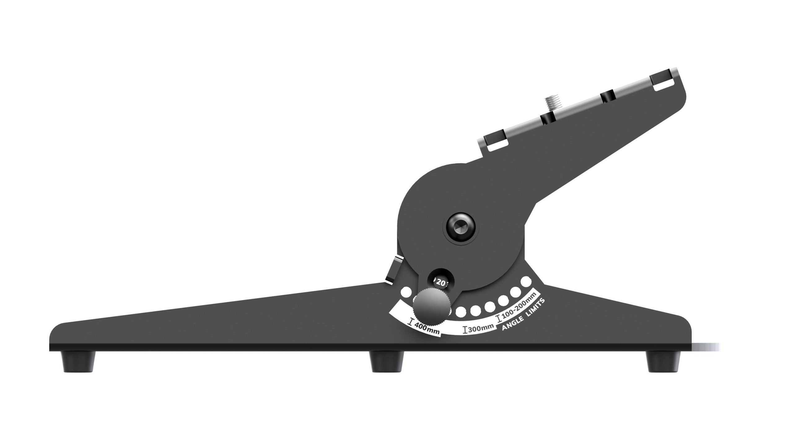 ROXX CLUSTER Floor Bracket Black - Afbeelding 3