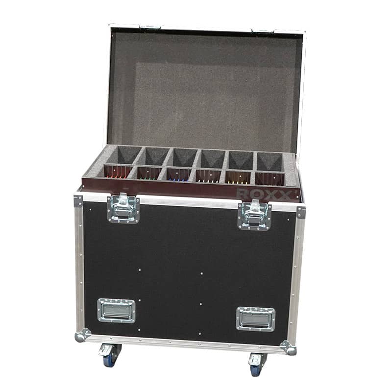ROXX Case E.Show/A.Show 6 fixtures+Accessories tray CS BL - Afbeelding 2