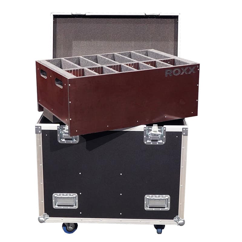 ROXX Case E.Show/A.Show 6 fixtures+Accessories tray CS BL - Afbeelding 3