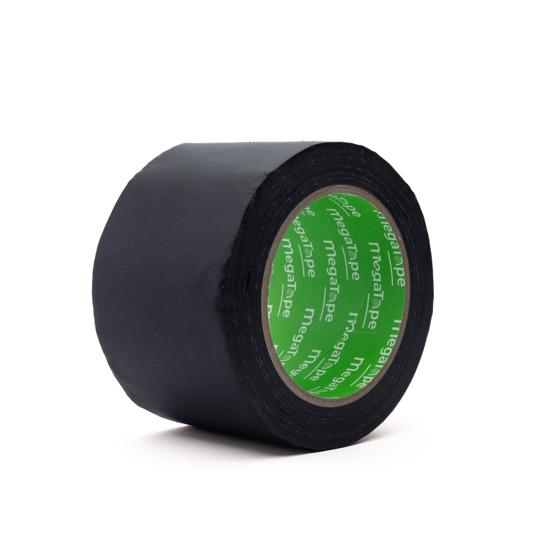 Megatape 910 Brand vertragende ducttape 75mm/25mtr Zwart