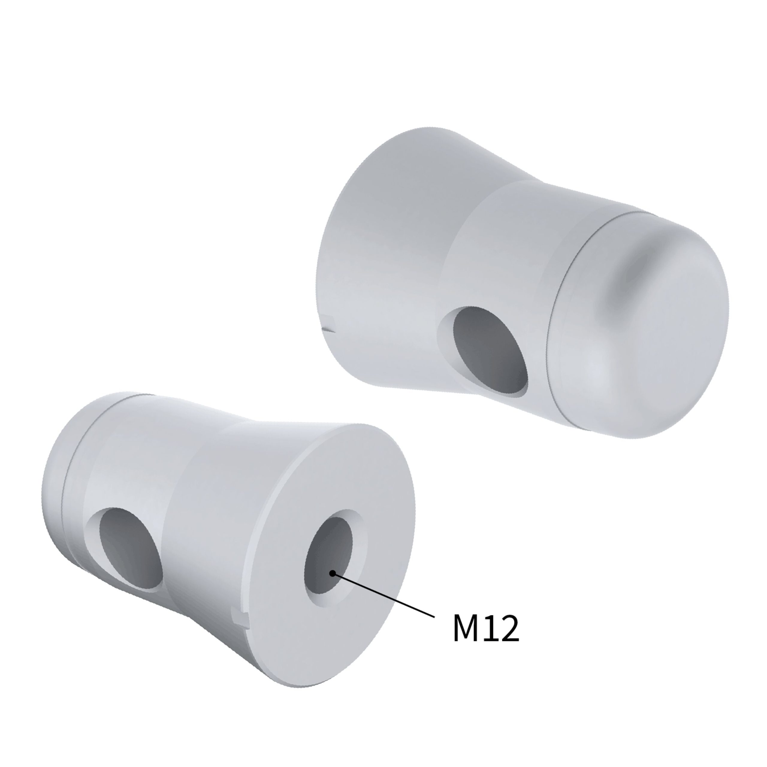 Sixty82 Connector model M50 0mm offset M12 - Afbeelding 3