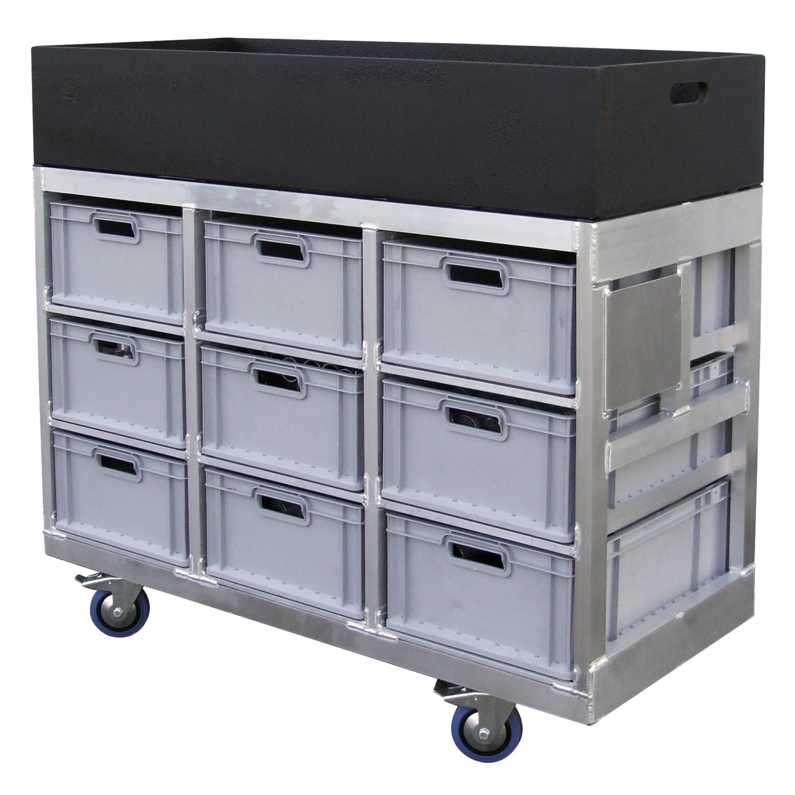 Sixty82 Crate wood for dolly R4 136,5x60x20cm
